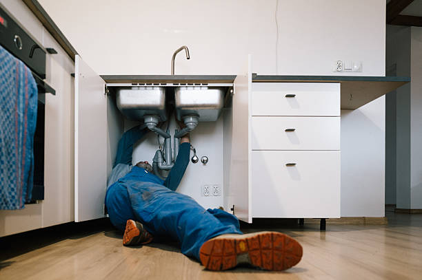Professional Plumbing technician working in Anderson, TX